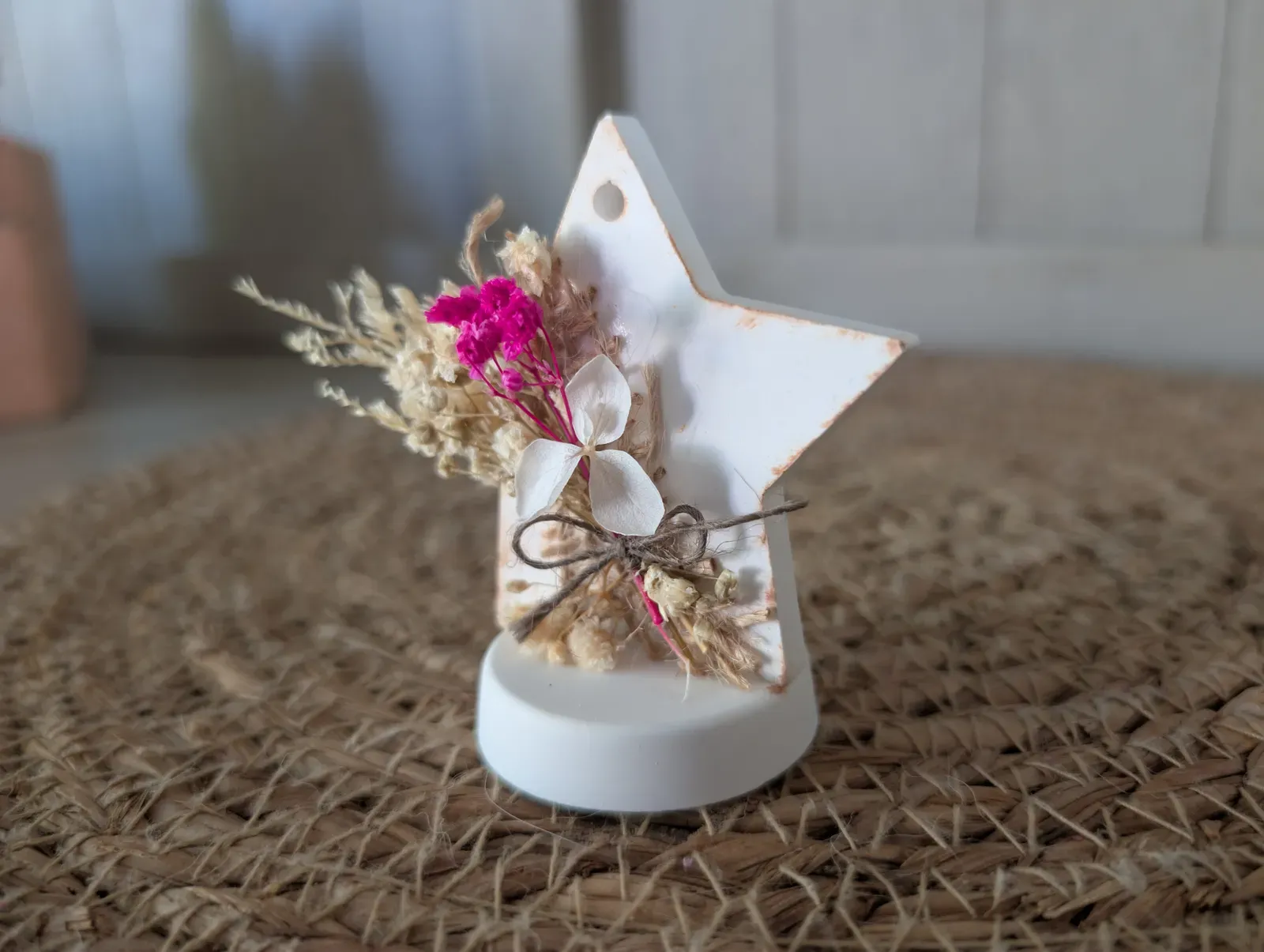 Étoile fleurie à poser — photo 2